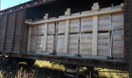 Закрепление грузов в железнодорожных вагонах